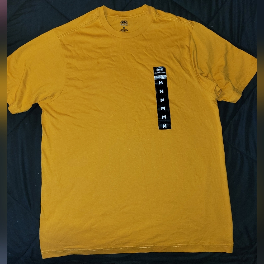 Classic Mustard Short Sleeve Tee Size M